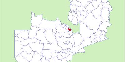 Mapa de ndola Zambia